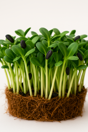 Pequebrotes de girasol